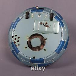 Toy Tin Space Ship Flying Saucers X-7 To Drums Vintage 1960