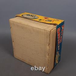 Toy Tin Space Ship Flying Saucers X-7 To Drums Vintage 1960