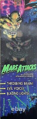 Trendmasters 1996 Mars Attacks Martian Supreme Commander Action Figure VTG