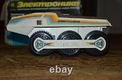 ULTRA RARE! VTG Russian Soviet TOY SPACE Electronica IM11 robot Car LUNOKHOD old