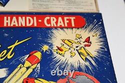 UNUSED VTG 1940s Hand-Craft Space Fleet Set Rocket Jets Ships Casting RARE HTF