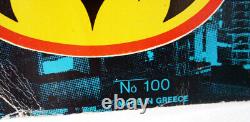 Ultra Rare Vintage 80's Greek Batman 14 Space Gun Anco Greece New