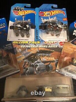 Unique Hot Wheels Space/Mars Exploration Sets Vintage Space Parts L@@K