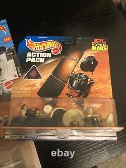 Unique Hot Wheels Space/Mars Exploration Sets Vintage Space Parts L@@K