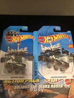 Unique Hot Wheels Space/Mars Exploration Sets Vintage Space Parts L@@K