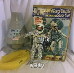 V. W. S. Vintage Gi Joe 1966 Official Space Capsule And And Astronaut Space Suit