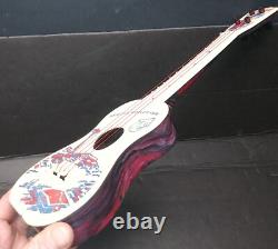 VERY RARE vintage 1962 SEATTLE WORLD'S FAIR TOY GUITAR SOUVENIR Space Needle V++