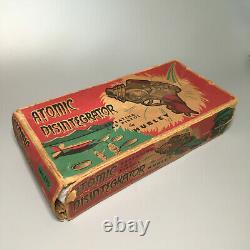 VINTAGE 1954 HUBLEY ATOMIC DISINTEGRATOR PISTOL CAPGUN And ORIGINAL BOX