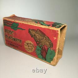 VINTAGE 1954 HUBLEY ATOMIC DISINTEGRATOR PISTOL CAPGUN And ORIGINAL BOX