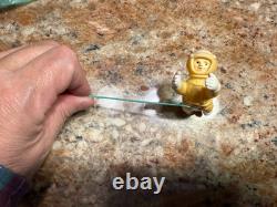 VINTAGE 1960s ASTRONAUT FOR THE USA NASA APOLLO BATTERY OP JAPAN TIN SPACE SHIP