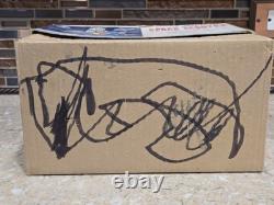 VINTAGE 1960s Litho Tin Plastic Space Scooter Astronaut Rider BOX Japan WORKING