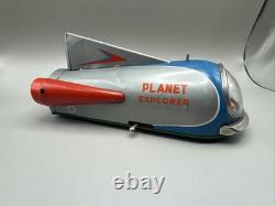 VINTAGE 1960s Masudaya MT Planet Explorer Space Toy JAPAN Dual Action