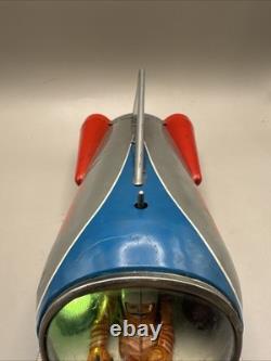 VINTAGE 1960s Masudaya MT Planet Explorer Space Toy JAPAN Dual Action