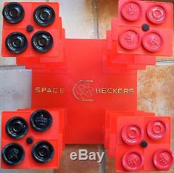 VINTAGE 1960s PLEASANTIME SPACE CHECKERS STAR TREK PROP RARE Pacific Game Co
