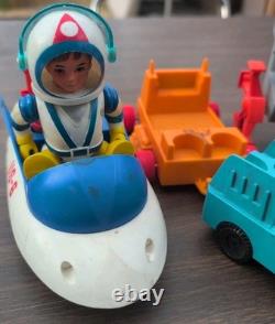 VINTAGE 1968 ELDON BILLY BLASTOFF SPACE not working ASTRONAUT SPACE VEHICLES