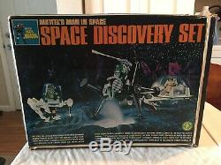 VINTAGE 1968 Mattel MAJOR MATT MASON SPACE DISCOVERY SET with Figures EXCELLENT
