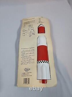 VINTAGE-1970's-PROCESSED PLASTIC CO. 14-APOLLO MOON ROCKET MOC Rare Titan