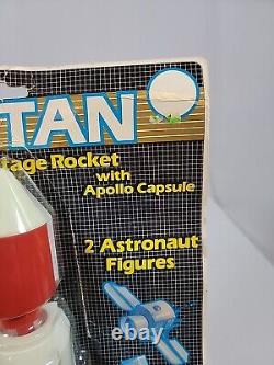 VINTAGE-1970's-PROCESSED PLASTIC CO. 14-APOLLO MOON ROCKET MOC Rare Titan