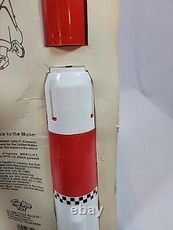 VINTAGE-1970's-PROCESSED PLASTIC CO. 14-APOLLO MOON ROCKET MOC Rare Titan