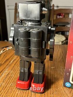 VINTAGE 1970s HK SPACE ROBOT SERIES HONG KONG ROBOT SUPER EXPLORER BOX CLEAN