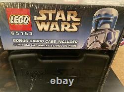 VINTAGE 2002 LEGO 65153 JANGO FETT SLAVE 1 W Case 7153 SEALED UNUSED STAR WARS