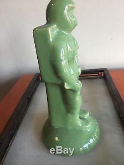 VINTAGE 50's SPACE ASTRONAUT Figure Extremely Rare Museum Quality OFF TO SPACE