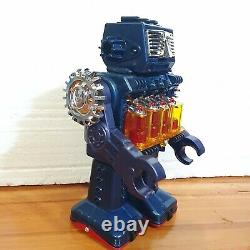 VINTAGE ENGINE ROBOT PISTON ACTION BATTERY OPERATED SH HORIKAWA JAPAN WithBOX