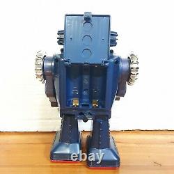 VINTAGE ENGINE ROBOT PISTON ACTION BATTERY OPERATED SH HORIKAWA JAPAN WithBOX