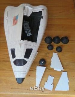 VINTAGE GI JOE 1987 DEFIANT SPACE SHUTTLE body & parts