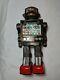 VINTAGE HORIKAWA JAPAN BATTERY OPERATED FIGHTING SPACE MAN Free S&H