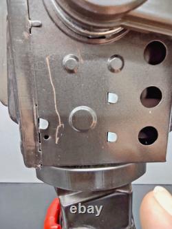 VINTAGE HORIKAWA ROTATE-O-MATIC SUPER ASTRONAUT ROBOT TIN WithBOX MADE IN JAPAN