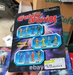 VINTAGE KO JOE STAR WARS GALAXY WARRIORS MOC BesToys Full Set of 12 90s Junk