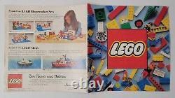 VINTAGE LEGO SPACE 483 ALPHA-1 ROCKET BASE 100% with VG BOX & MANUALS EUC