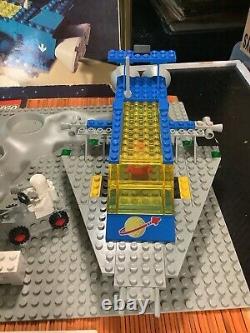 VINTAGE LEGO SPACE 487 924 SPACE CRUISER 100% COMPLETE w BOX MANUALS FIGS & EUC