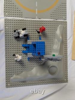 VINTAGE LEGO SPACE 497 GALAXY EXPLORER with Instructions Damaged Baseplate 90%+