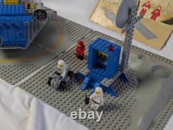 VINTAGE LEGO SPACE 497 GALAXY EXPLORER with Instructions Damaged Baseplate 90%+