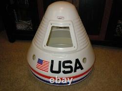 VINTAGE LITTLE TIKES USA SPACE CAPSULE APOLLO TOY CHEST BOX 1960's RARE