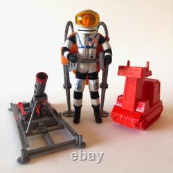 VINTAGE MAJOR MATT MASON WithHELMET Jet Pack, Space Probe Launcher and Astro Trac