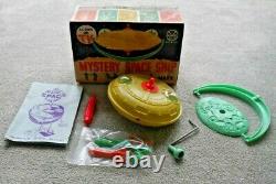 VINTAGE MARX TOYS MYSTERY SPACE SHIP GYRO TOY SET 1960's RARE & BOXED J206