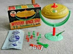 VINTAGE MARX TOYS MYSTERY SPACE SHIP GYRO TOY SET 1960's RARE & BOXED J206