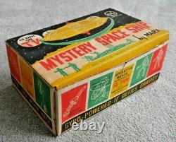 VINTAGE MARX TOYS MYSTERY SPACE SHIP GYRO TOY SET 1960's RARE & BOXED J206