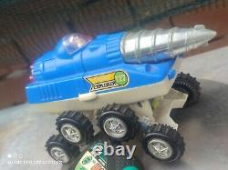 VINTAGE MOON EXPLORER T27 SPACE TOY VEHICLE 70's BATTERY OPERATED HONG KONG