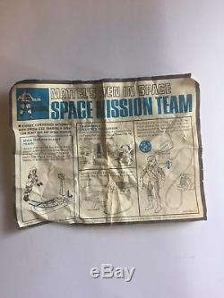 VINTAGE- Major Matt Mason Space Mission Team Mattel 1968