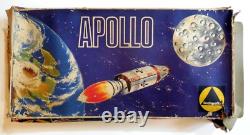 VINTAGE PLASTIC TOY TECHNOFIX APOLLO GERMANY SPACE AGE 1960s BOXED