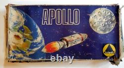 VINTAGE PLASTIC TOY TECHNOFIX APOLLO GERMANY SPACE AGE 1960s BOXED