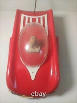 VINTAGE RARE USSR SPACE ROCKET CAR TOY LUNOKHOD LUNOCHOD 1970s BATTERY OPERATED