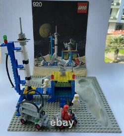 VINTAGE RETRO SPACE LEGO ALPHA 1 ROCKET BASE 920 Complete With INSTRUCTIONS