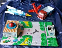 VINTAGE ROCKET COSMOS 189 FRICTION TOY 60s SPACESHIP ROMANIA AGATEX SOVIET ERA