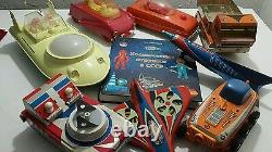 VINTAGE ROCKET COSMOS 189 FRICTION TOY 60s SPACESHIP ROMANIA AGATEX SOVIET ERA