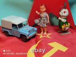 VINTAGE ROCKET COSMOS 189 FRICTION TOY 60s SPACESHIP ROMANIA AGATEX SOVIET ERA